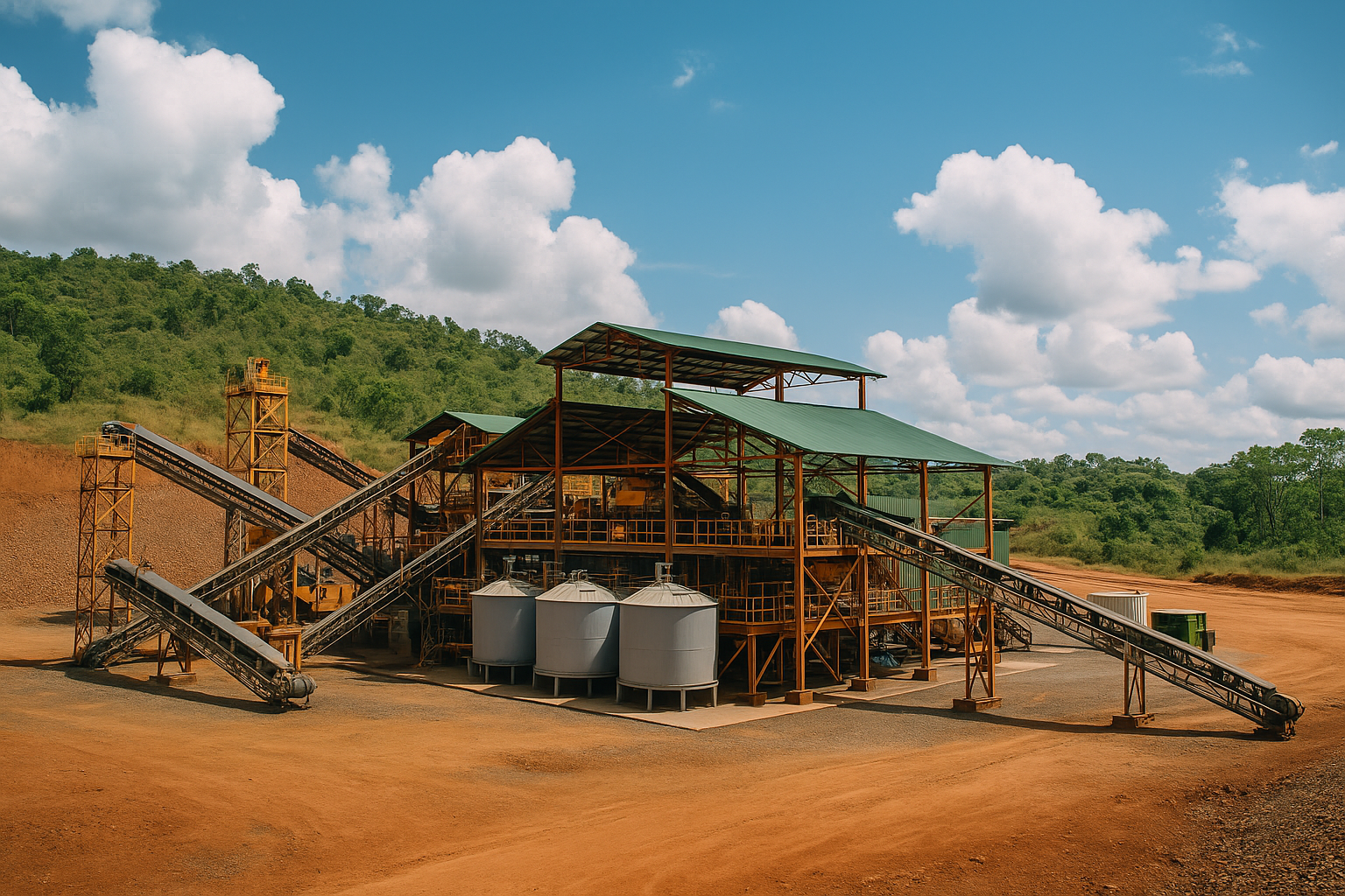 Unité de traitement du minerai